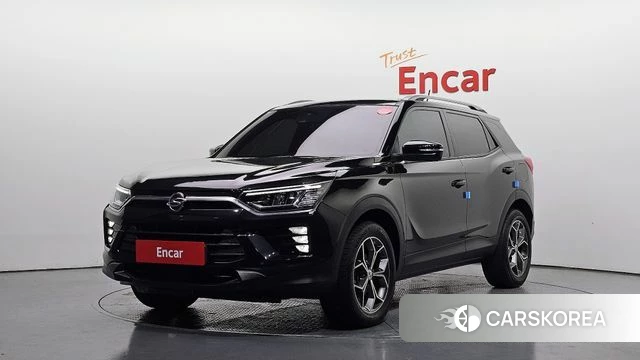 Ssangyong Beautiful Korando 2022 Черный из Кореи