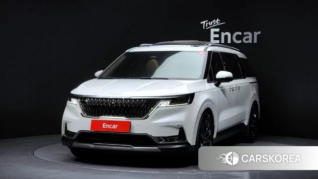 Kia Carnival 4th generation 2022 Белый из Кореи