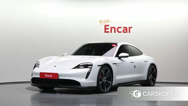 Porsche Taycan 2021 Белый из Кореи