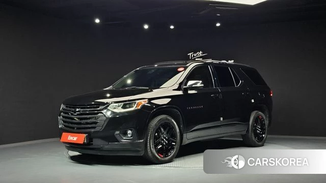 Chevrolet (GM Daewoo) Traverse 2021 Черный из Кореи