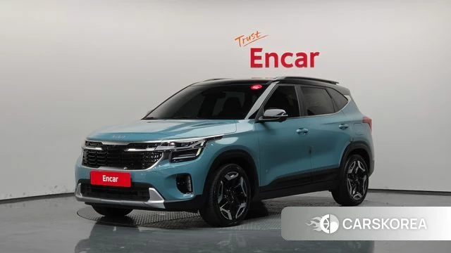 Kia The New Seltos 2024 Небесно-голубой из Кореи