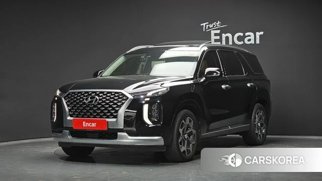 Hyundai Palisade 2021 Черный из Кореи