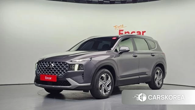 Hyundai The New Santa Fe 2021 Серый из Кореи