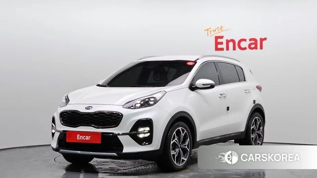 Kia Sportage The Bold 2018 Белый из Кореи