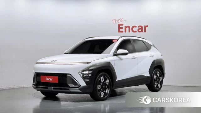 Hyundai Kona Hybrid (SX2) 2023 Белый из Кореи