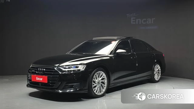 Audi A8 (D5) 2021 Черный из Кореи
