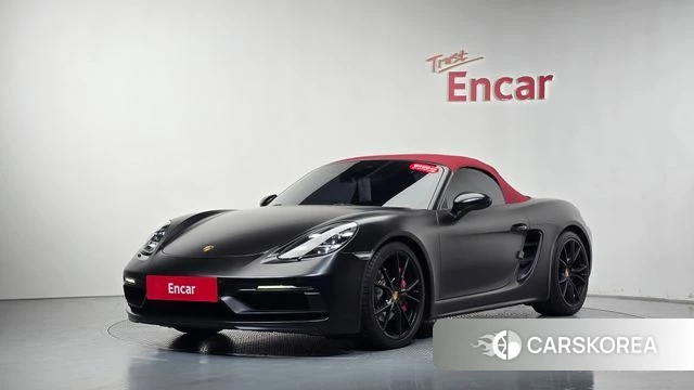 Porsche 718 Boxster 2018 Серый из Кореи
