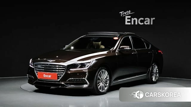 Genesis G80 2018 Коричневый из Кореи