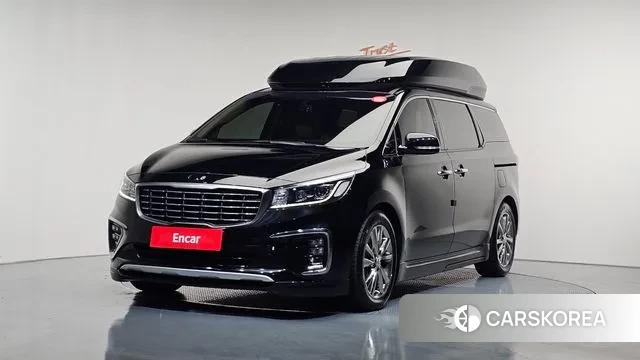 Kia The New Carnival 2019 Черный из Кореи