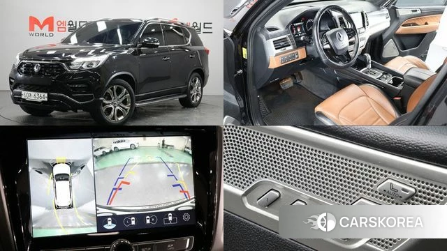 Ssangyong G4 Rexton 2018 Черный из Кореи