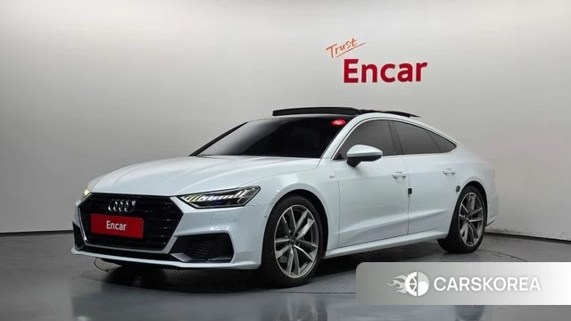 Audi A7 (4K) 2020 Белый из Кореи