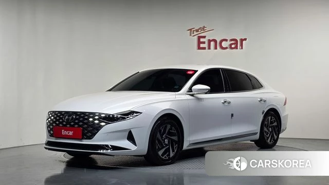 Hyundai The New Grandeur IG Hybrid 2020 Белый из Кореи