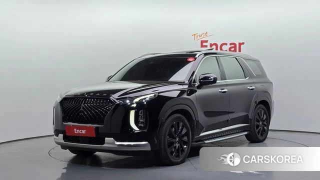 Hyundai Palisade 2022 Черный из Кореи