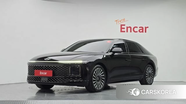Hyundai Grandeur Hybrid (GN7) 2023 Черный из Кореи