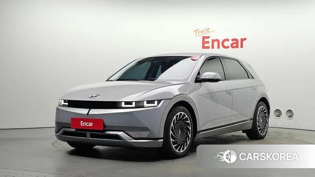 Hyundai Ionic 5 2022 Серебристо-серый из Кореи