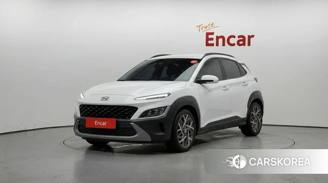 Hyundai The New Kona Hybrid 2023 Белый из Кореи