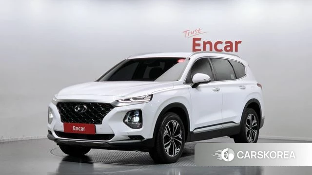 Hyundai Santa Fe TM 2020 Белый из Кореи