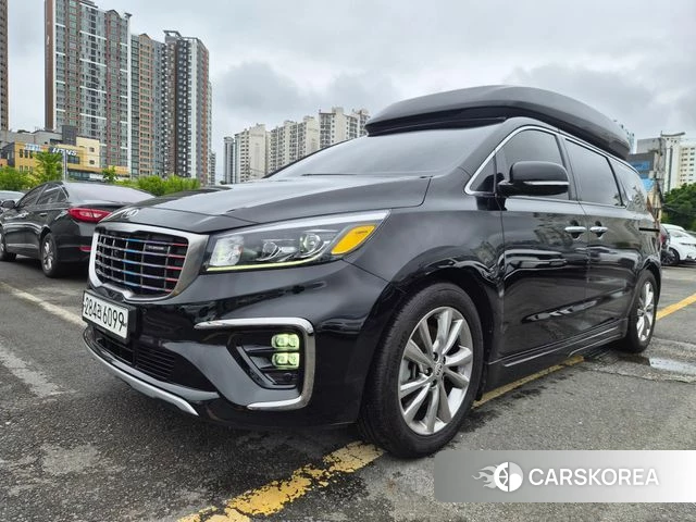 Kia The New Carnival 2019 Черный из Кореи