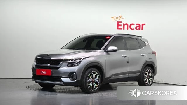 Kia Seltos 2021 Серый из Кореи