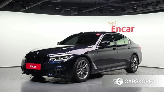 BMW 5 Series (G30) 2019 Синий из Кореи