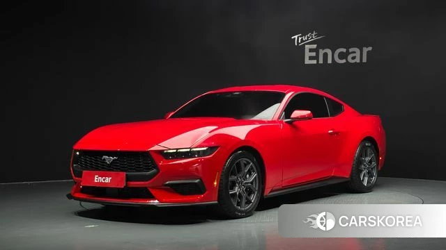 Ford Mustang 7th Generation 2025 Красный из Кореи