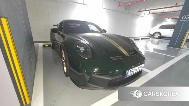 Porsche 911(992) 2022 Темно-зеленый из Кореи