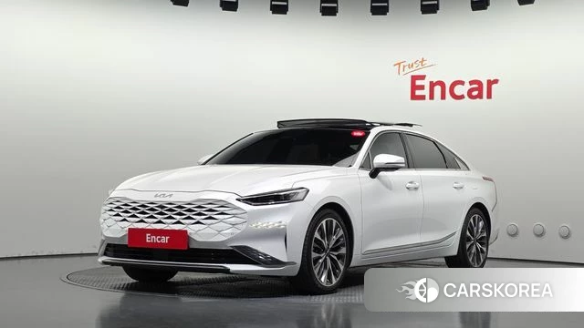 Kia K8 2022 Белый из Кореи