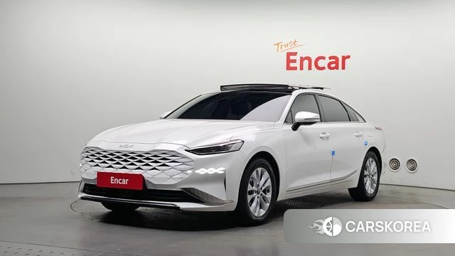 Kia K8 2022 Белый из Кореи