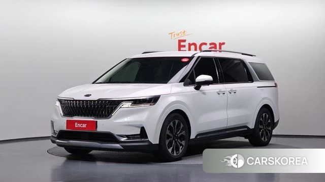 Kia Carnival 4th generation 2021 Белый из Кореи