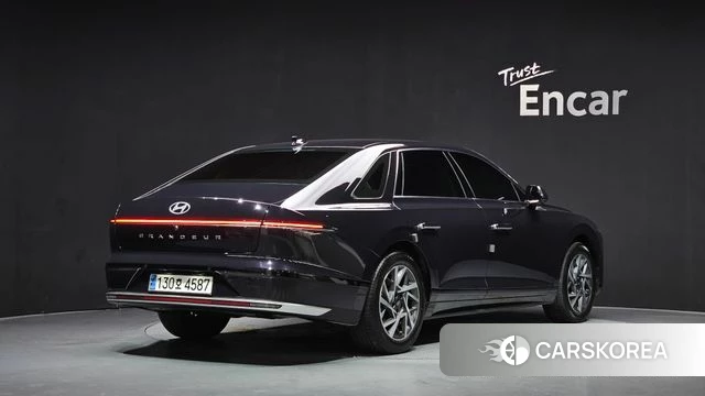 Hyundai Grandeur Hybrid (GN7) 2023 Синий из Кореи