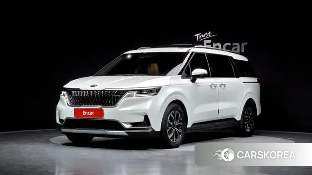 Kia Carnival 4th generation 2020 Белый из Кореи