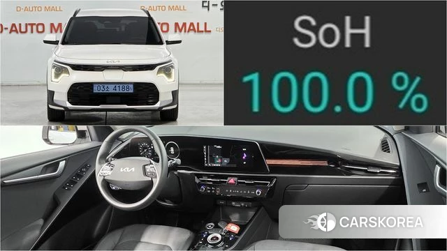Kia Di All New Niro EV 2022 Белый из Кореи