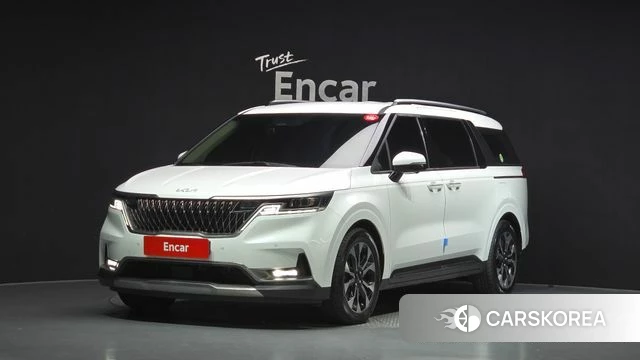 Kia Carnival 4th generation 2023 Белый из Кореи