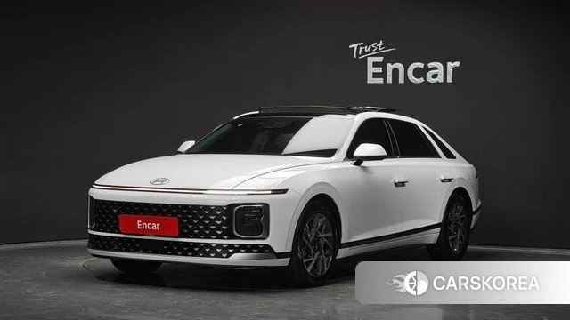 Hyundai Grandeur Hybrid (GN7) 2023 Белый из Кореи