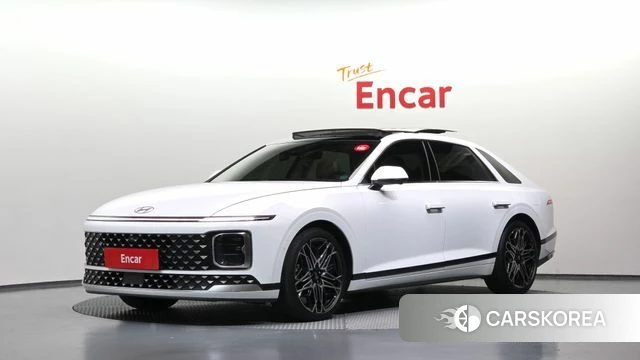Hyundai Grandeur (GN7) 2023 Белый из Кореи