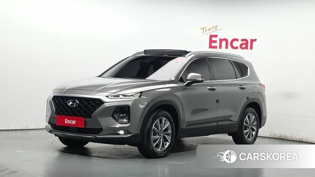 Hyundai Santa Fe TM 2019 Серый из Кореи
