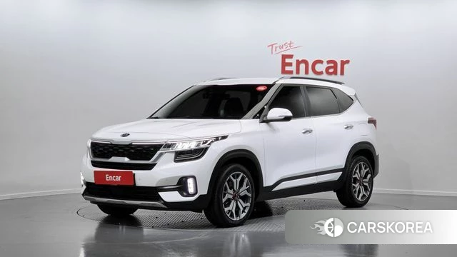 Kia Seltos 2020 Белый из Кореи