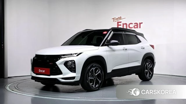 Chevrolet (GM Daewoo) Trailblazer 2021 Белый из Кореи