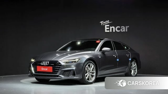 Audi A7 (4K) 2020 Серый из Кореи
