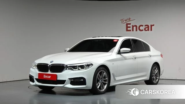 BMW 5 Series (G30) 2018 Белый из Кореи
