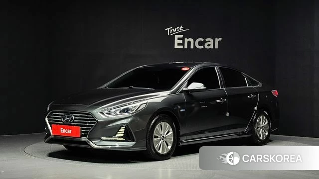 Hyundai Sonata New Rise Hybrid 2019 Серый из Кореи