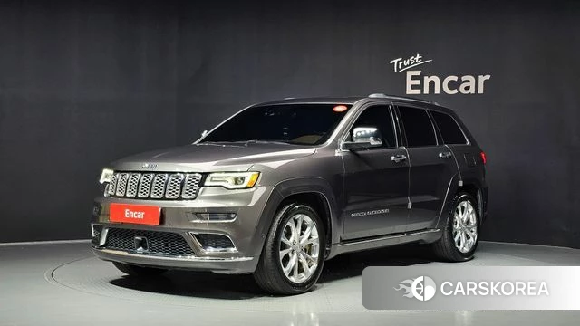 Jeep Grand Cherokee 2021 Серый из Кореи