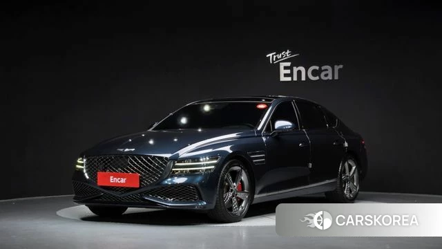 Genesis G80 (RG3) 2022 Синий нефрит из Кореи