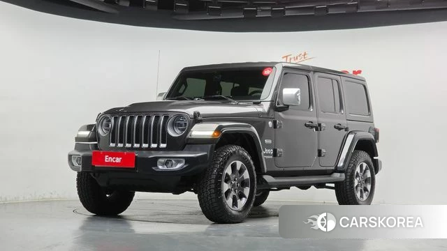 Jeep Wrangler (JL) 2020 Серый из Кореи