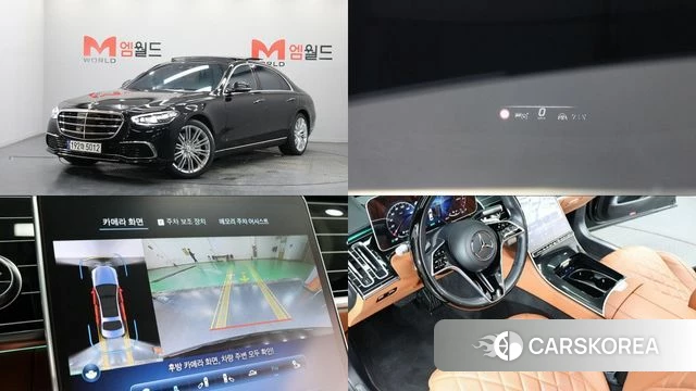 Mercedes-Benz S-Class W223 2023 Черный из Кореи