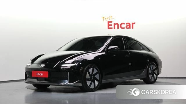 Hyundai Ionic 6 2023 Черный из Кореи