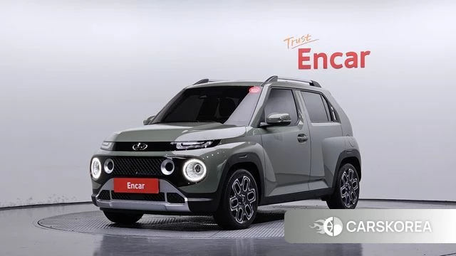 Hyundai Casper 2023 Темно-зеленый из Кореи