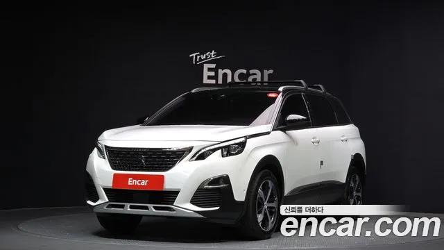 Peugeot 5008 second generation 2018 Белый из Кореи