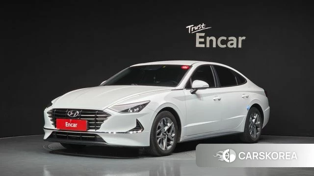 Hyundai Sonata (DN8) 2019 Белый из Кореи