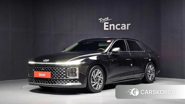 Hyundai Grandeur (GN7) 2023 Черный из Кореи